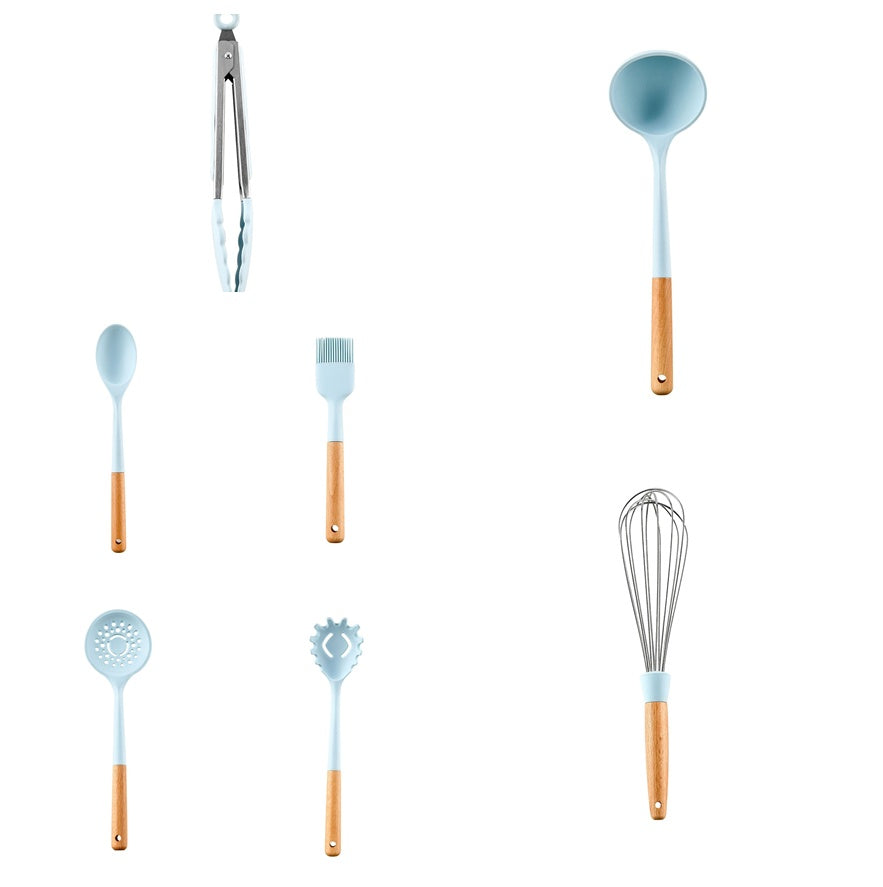 Silicone Non-Stick Kitchen Utensil Set