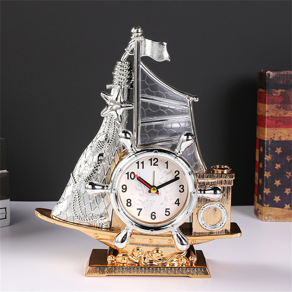 Boat-Shaped Alarm Clock