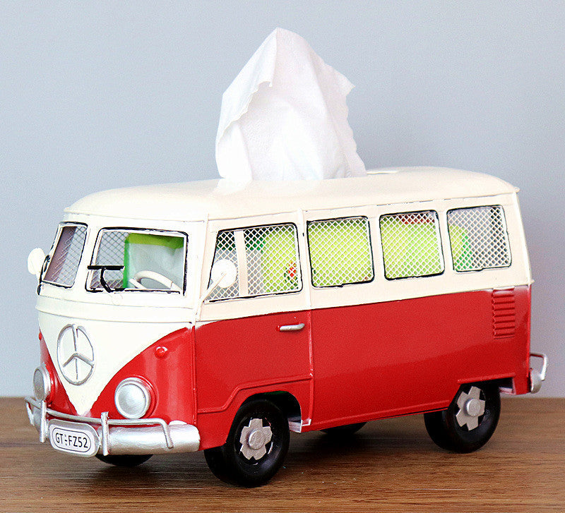 Retro Van Tissue Box Holder