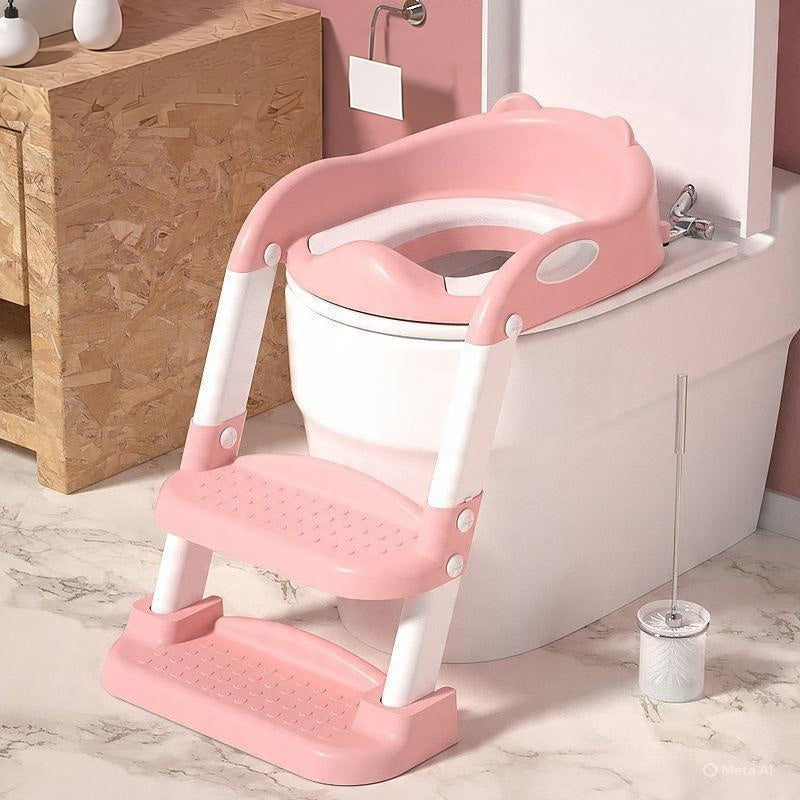 2-in-1 Baby Toilet Training Ladder