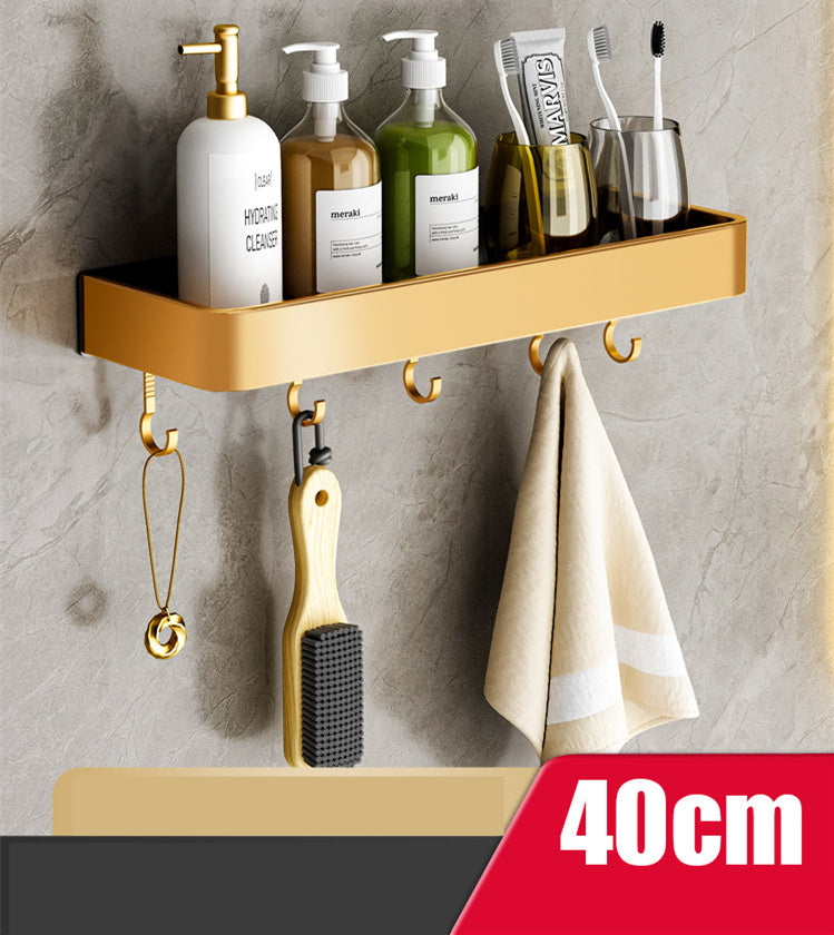 Luxury Aluminum Bathroom Shelf Set