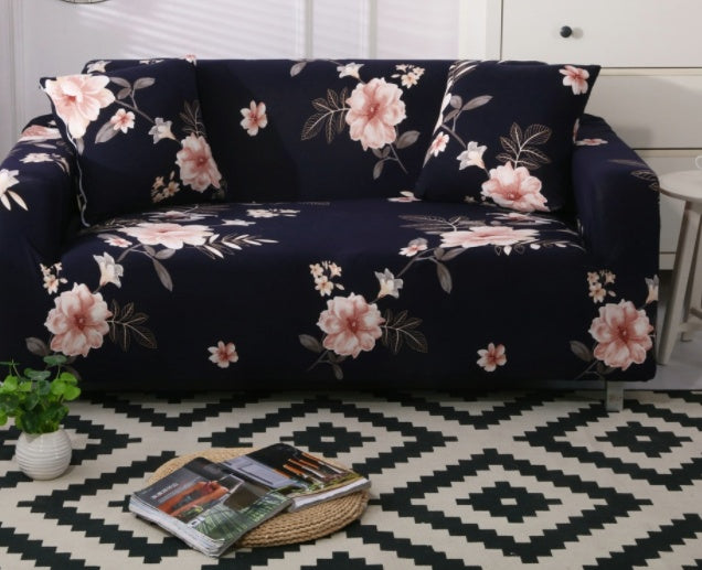Elastyczny pokrowiec na sofę z poliestru