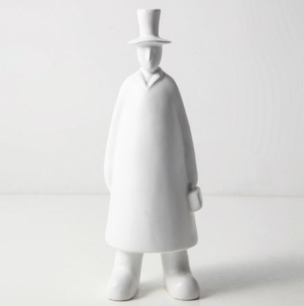 Rzeźba kapelusza dżentelmena