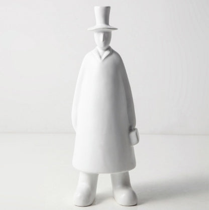 Rzeźba kapelusza dżentelmena