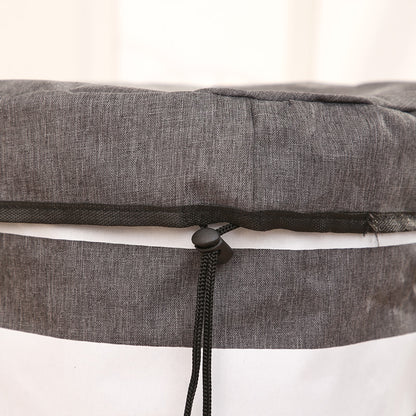 Dziecięca torba w paski do przechowywania zabawek 