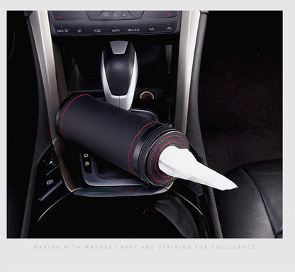 Wielofunkcyjne pudełko na chusteczki cylindryczne