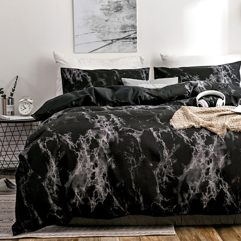 MarbleLuxe 3-Piece Bed Set