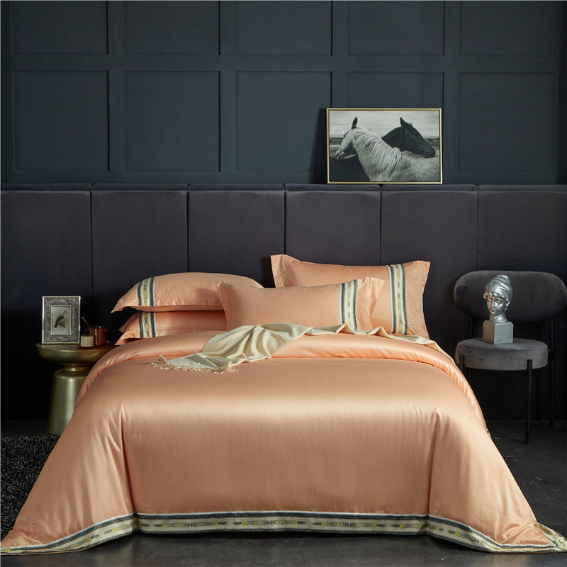 LuxeSilk Washed Satin Bed Set