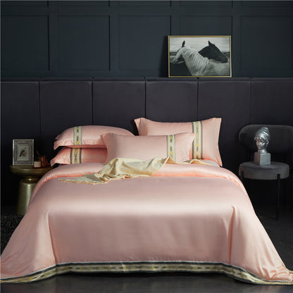 LuxeSilk Washed Satin Bed Set