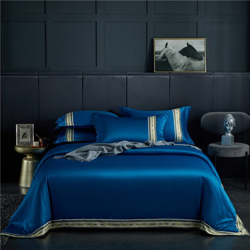 LuxeSilk Washed Satin Bed Set