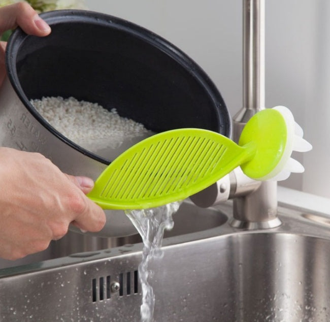 Silicone Rice Washing Strainer