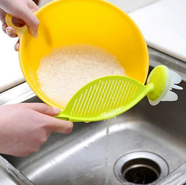 Silicone Rice Washing Strainer