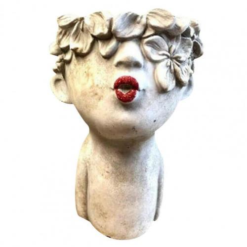 Face Planter Pot Decor