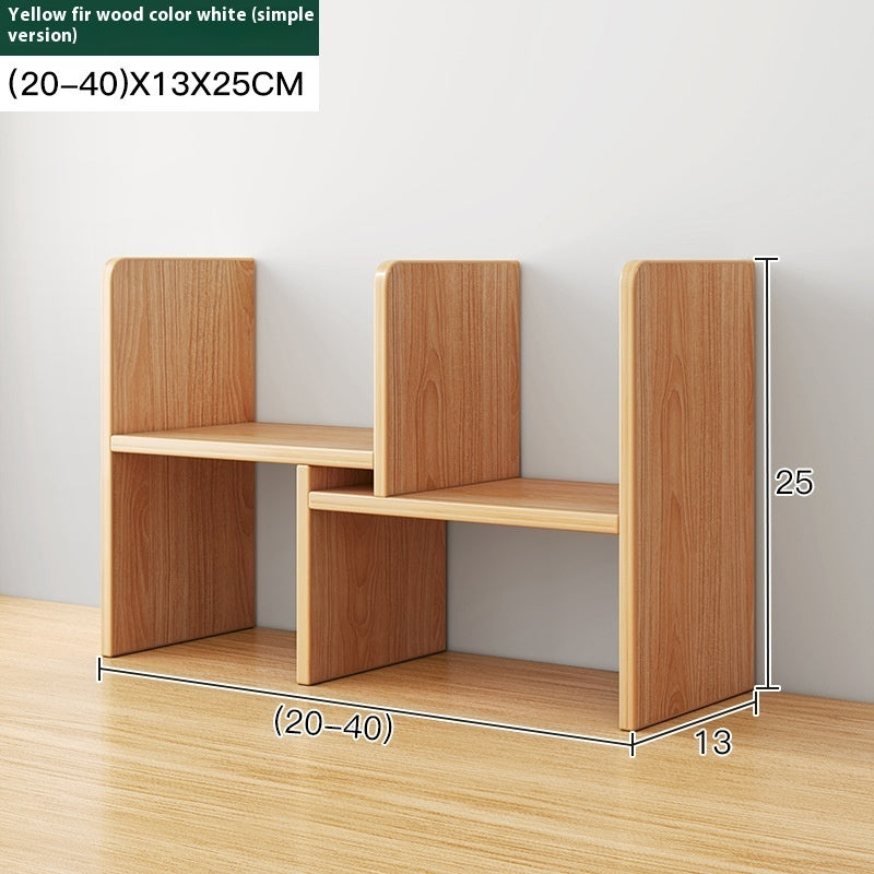 Expandable Desktop Bookshelf Organizer