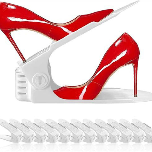 Regulowany dwuwarstwowy stojak na buty