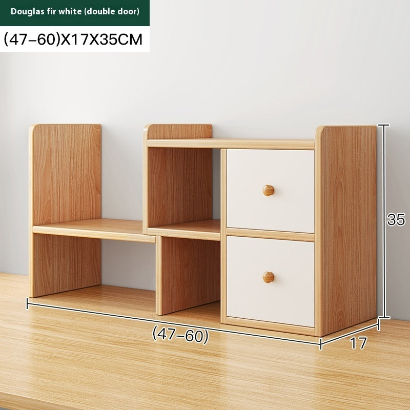 Expandable Desktop Bookshelf Organizer