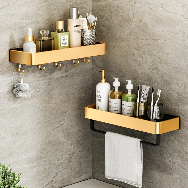 Luxury Aluminum Bathroom Shelf Set