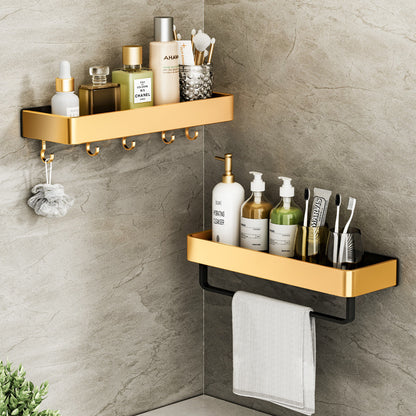 Luxury Aluminum Bathroom Shelf Set