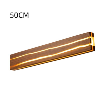 Solid Wood LED Wall Lamp