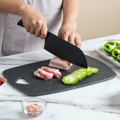 Marble Plastic Cutting Board Set