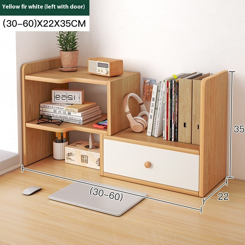 Expandable Desktop Bookshelf Organizer