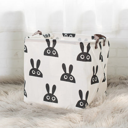 Foldable Cotton & Linen Clothes Storage Box