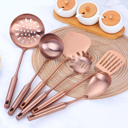 304 Stainless Steel Rose Gold Spatula & Spoon