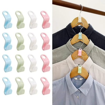 Clothes Hanger Connector Hooks (40-Pack)