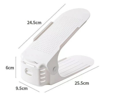 Regulowany dwuwarstwowy stojak na buty