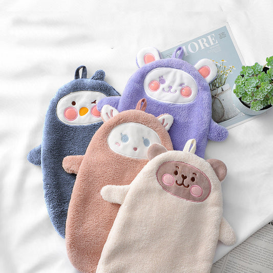 Wiszący, chłonny ręcznik do rąk z kreskówek 