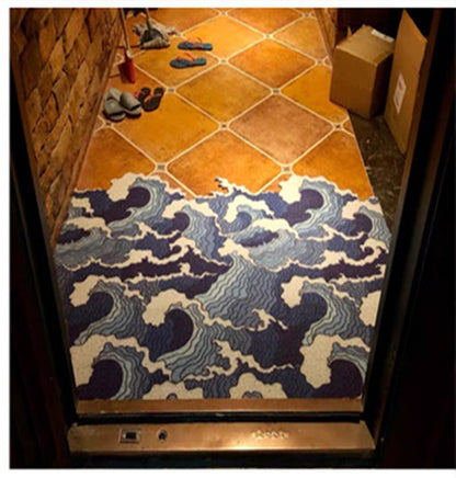 Nordic Geometric Floor Mat