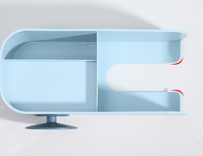 Wieszak ścienny na organizery łazienkowe