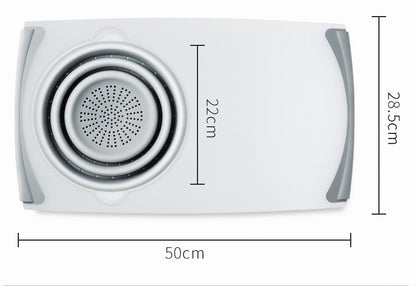 Inteligentna składana deska do krojenia 3 w 1 z koszem ociekowym 