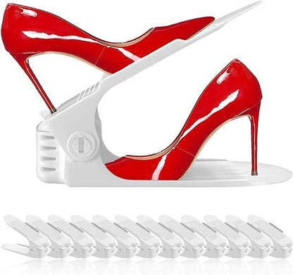 Regulowany dwuwarstwowy stojak na buty