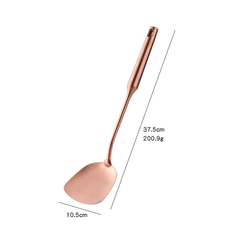 304 Stainless Steel Rose Gold Spatula & Spoon