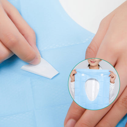 Jednorazowe pokrowce na deskę sedesową podróżną