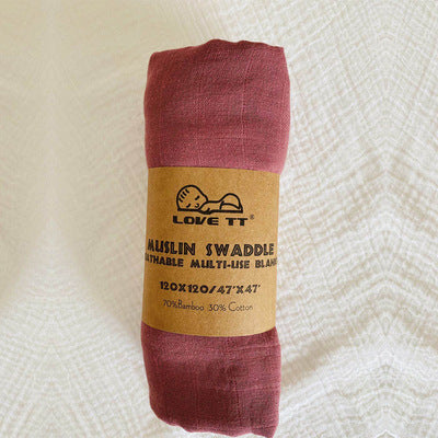 Bamboo Cotton Baby Wrap Towel