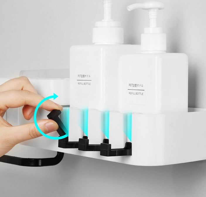 Wielofunkcyjna narożna półka do przechowywania