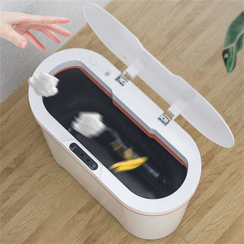 Akumulatorowy indukcyjny inteligentny kosz na śmieci