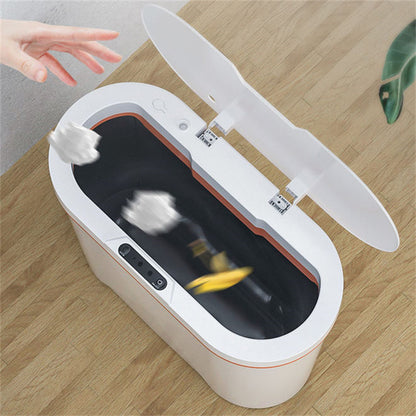 Akumulatorowy indukcyjny inteligentny kosz na śmieci