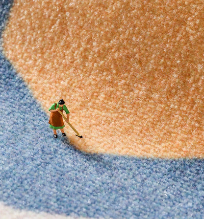 Geometryczna chłonna mata podłogowa