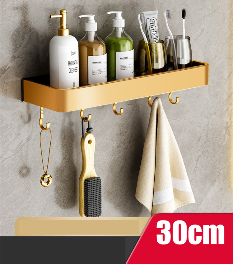 Luxury Aluminum Bathroom Shelf Set
