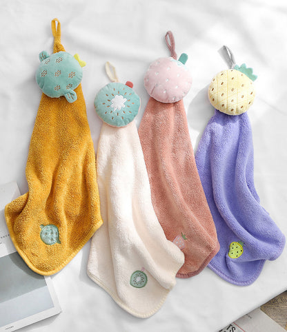 Hanging Cartoon Absorbent Hand Towel