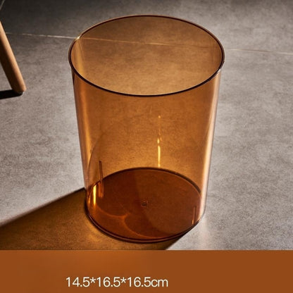 Przezroczysty kosz na śmieci do użytku domowego