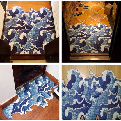 Nordic Geometric Floor Mat