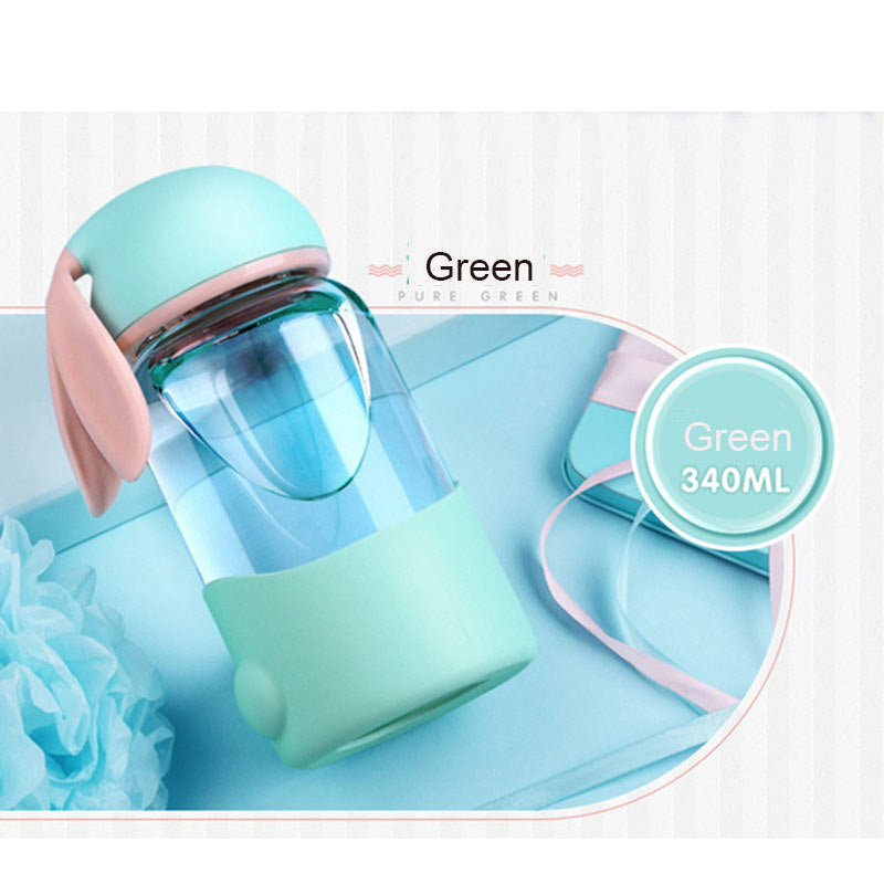 Butelka na wodę dla dzieci w kształcie króliczka