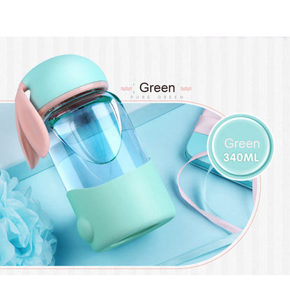 Butelka na wodę dla dzieci w kształcie króliczka