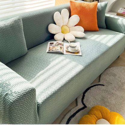 Pokrowiec na sofę z grubej elastycznej tkaniny