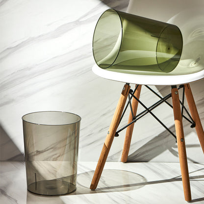 Przezroczysty kosz na śmieci do użytku domowego