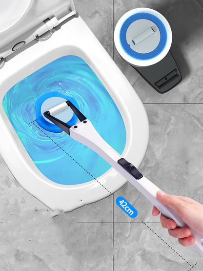 Disposable Toilet Cleaning Brush Set